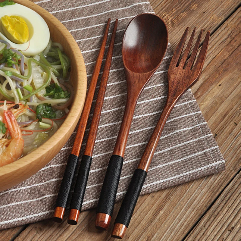 3pcs/set Japanese Style Twisted Wooden Tableware Long Handle Mixing Spoon Multifunction Wooden Cutlery Fork Spoon Chopsticks
3pcs/set Japanese Style Twisted Wooden Tableware Long Handle Mixing Spoon Multifunction Wooden Cutlery Fork Spoon Chopsticks