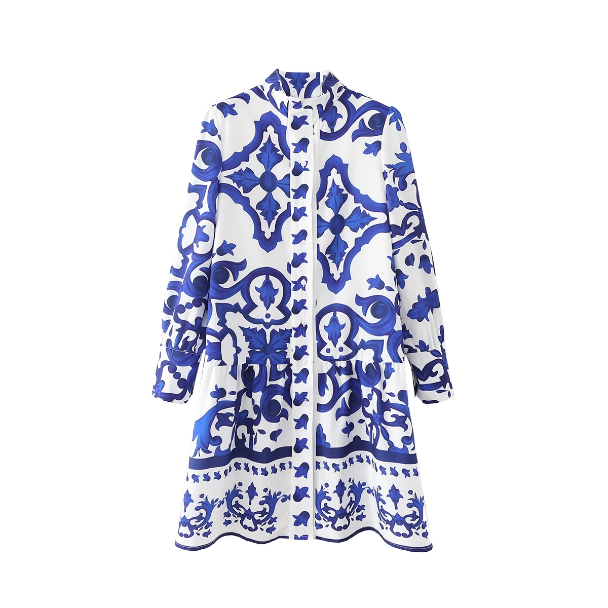 SuperAen European and American Style Dresses New 2022 Spring and Autumn Fashion Printing Stand Collar Long Sleeve Women's Dress
SuperAen European and American Style Dresses New 2022 Spring and Autumn Fashion Printing Stand Collar Long Sleeve Women's Dress