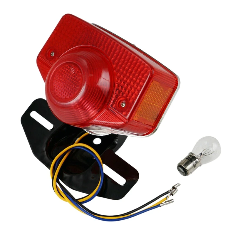 Motorcycle Brake Tail Light Tail Light Assembly with Bulb for Honda CT70 CT90 CT125 XL70 CL70 CL90 Jialing JH70
Motorcycle Brake Tail Light Tail Light Assembly with Bulb for Honda CT70 CT90 CT125 XL70 CL70 CL90 Jialing JH70