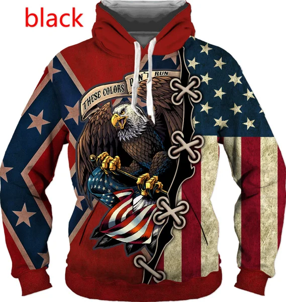 Hot Sale America Flag Eagle 3d Hoodie Men Women Harajuku Style Sweatshirt Funny Animal Casual Pullover Hip Hop Shirt
Hot Sale America Flag Eagle 3d Hoodie Men Women Harajuku Style Sweatshirt Funny Animal Casual Pullover Hip Hop Shirt