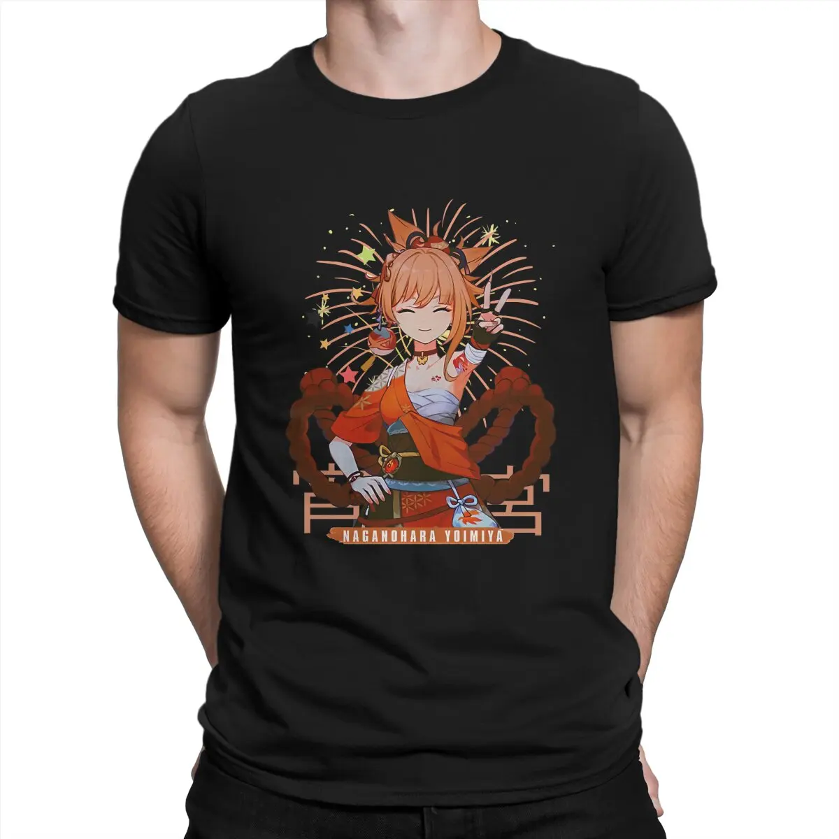 Genshin2.0 Newest TShirt for Men Naganohara Yoimiya Round Collar Basic T Shirt Distinctive Birthday Gifts Tops
Genshin2.0 Newest TShirt for Men Naganohara Yoimiya Round Collar Basic T Shirt Distinctive Birthday Gifts Tops
