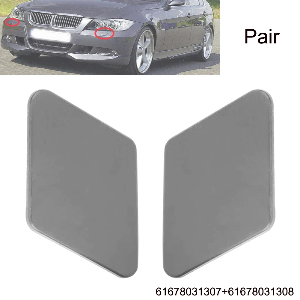 1Pair Bumper Headlight Washer Nozzle Cover For BMW 3 Series E90 320 325d/I Headlamp Washer Cover Caps Accessories
1Pair Bumper Headlight Washer Nozzle Cover For BMW 3 Series E90 320 325d/I Headlamp Washer Cover Caps Accessories