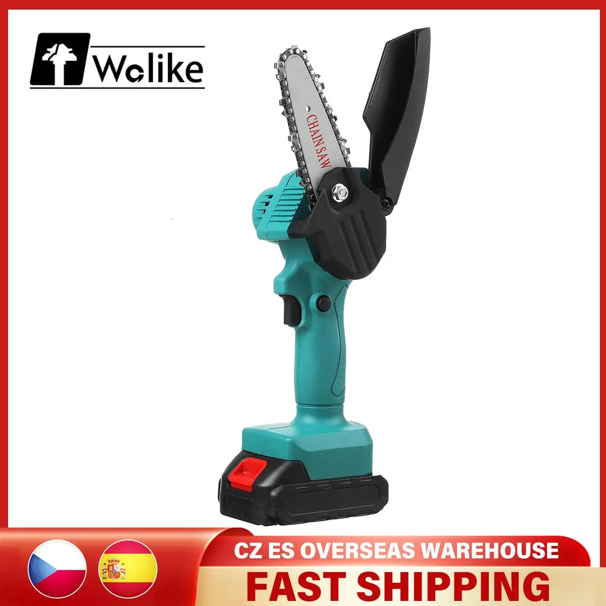 4 Inch 1500W Mini Electric Chain Saw Rechargeable Woodworking Pruning Saw One-handed Garden Logging Tools For Makita 18V Battery
4 Inch 1500W Mini Electric Chain Saw Rechargeable Woodworking Pruning Saw One-handed Garden Logging Tools For Makita 18V Battery