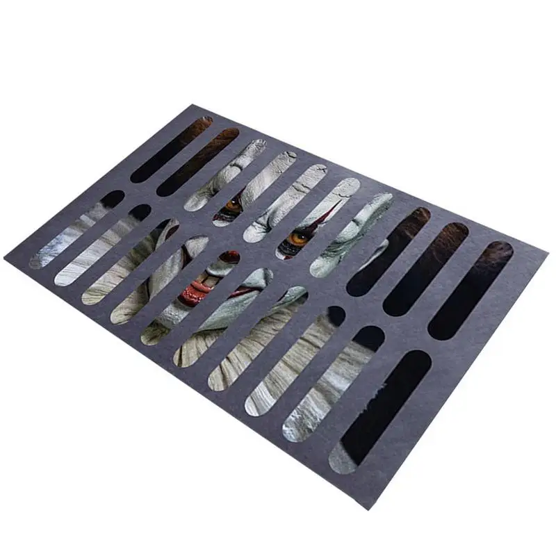 3D дневной ковер для Хэллоуина, картинка клоуна, визуальный напольный коврик для гостиной, ванной, украшение для Хэллоуина
3D дневной ковер для Хэллоуина, картинка клоуна, визуальный напольный коврик для гостиной, ванной, украшение для Хэллоуина