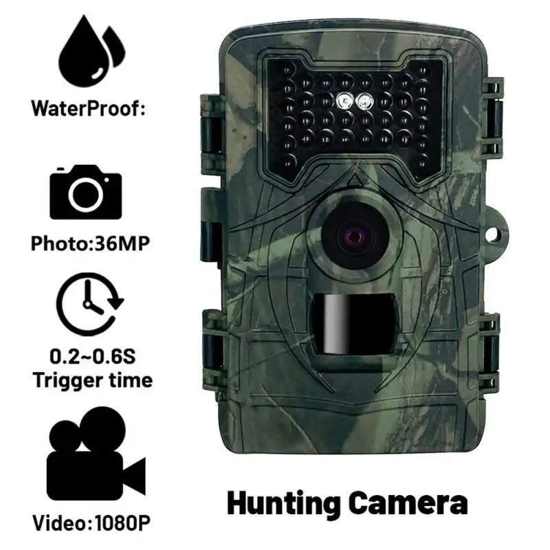 Hunting Camera 4K 36MP 1080P Infrared Outdoor Trail Cam Night Motion Activated Hunt Trap Game IP54 Waterproof Wildlife
Hunting Camera 4K 36MP 1080P Infrared Outdoor Trail Cam Night Motion Activated Hunt Trap Game IP54 Waterproof Wildlife