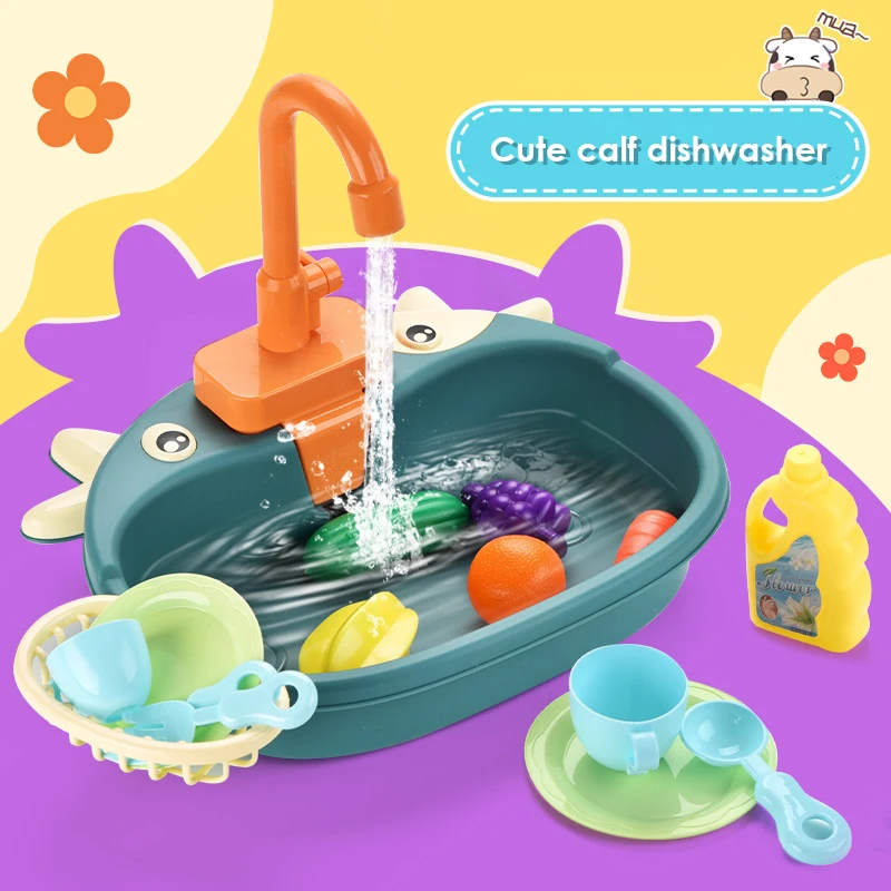 Mini Household Children's Kitchen Toys Simulation Electric Dishwasher Educational Toys Mini Kitchen Pretend Play Role Play Toys
Mini Household Children's Kitchen Toys Simulation Electric Dishwasher Educational Toys Mini Kitchen Pretend Play Role Play Toys