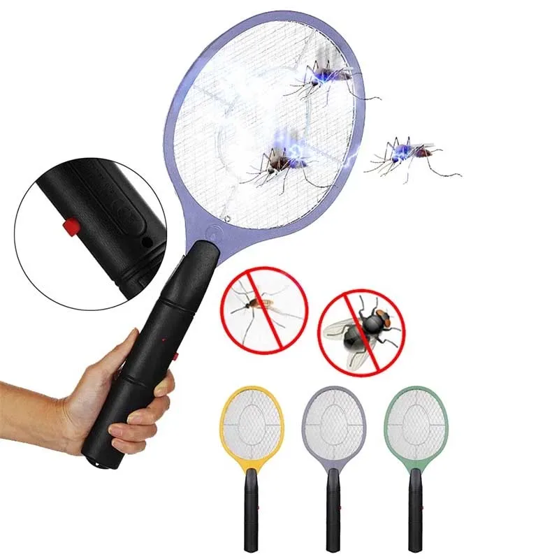 

USB Mosquito Killer Electric Fly Swatter Pest Repeller Bug Zapper Racket Kills Electric Mosquito Anti Fly Long Handle For Room