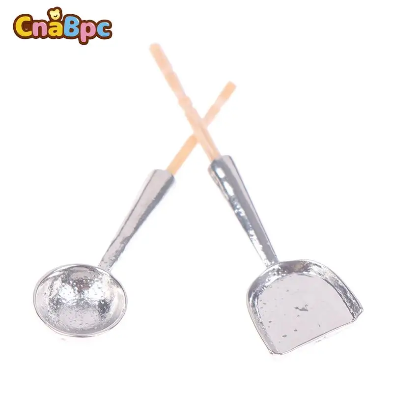 2pcs/set 1:12 Dollhouse Miniature Spatula Spoon Cookware Tools Furniture Kitchen Home Decor Dolls Play House Toys
2pcs/set 1:12 Dollhouse Miniature Spatula Spoon Cookware Tools Furniture Kitchen Home Decor Dolls Play House Toys