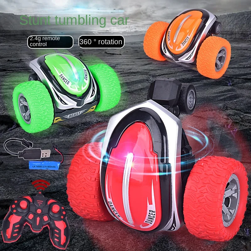 New 2.4G remote control stunt car with 360 degree rotation for children's toy car
New 2.4G remote control stunt car with 360 degree rotation for children's toy car