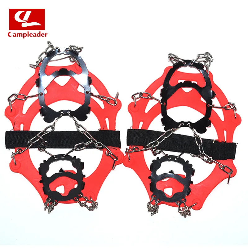 Upgraded Outdoor Twelve-Tooth Crampons Shoe Cover Non-Slip Snow Claw Rubber Steel Wire Strap 12-Claw Double-Breasted Design
Upgraded Outdoor Twelve-Tooth Crampons Shoe Cover Non-Slip Snow Claw Rubber Steel Wire Strap 12-Claw Double-Breasted Design