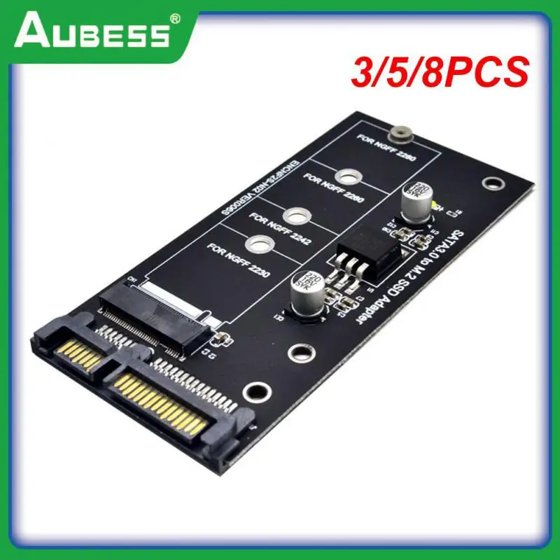 3/5/8PCS Key B-m Ssd Solid State Drive Stable Performance Stable 6g Interface Conversion Card M2 To Sata3 Adapter Card Regulator
3/5/8PCS Key B-m Ssd Solid State Drive Stable Performance Stable 6g Interface Conversion Card M2 To Sata3 Adapter Card Regulator
