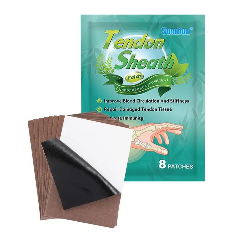 8 Pieces Tenosynovitis Sheath Patches Repairs Damaged Tendon Tissue For People With Joint Swelling And Discomfort Strong
8 Pieces Tenosynovitis Sheath Patches Repairs Damaged Tendon Tissue For People With Joint Swelling And Discomfort Strong