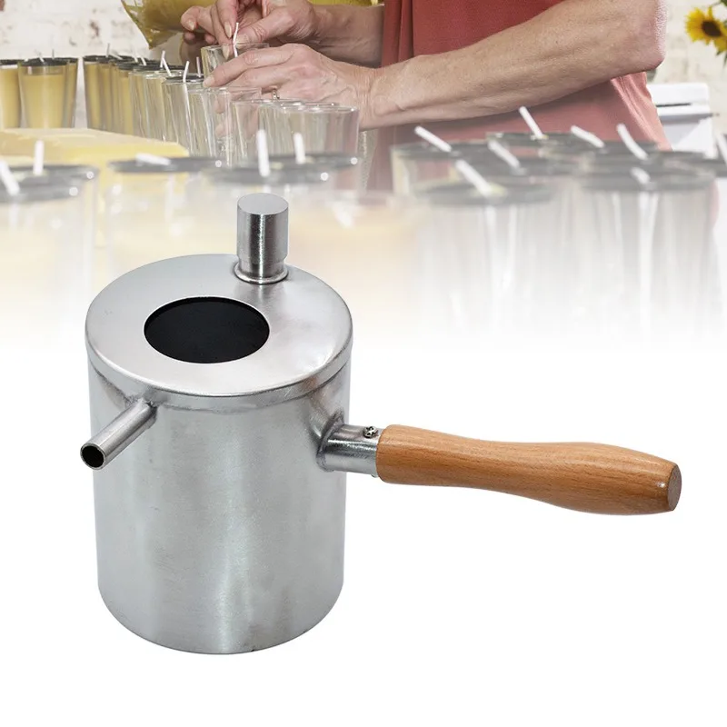 1Pcs Beeswax Pouring Pot Stainless Steel Beeswax Melting Pot Wax Melter Pot Candle Tool Beekeeping Tool
1Pcs Beeswax Pouring Pot Stainless Steel Beeswax Melting Pot Wax Melter Pot Candle Tool Beekeeping Tool