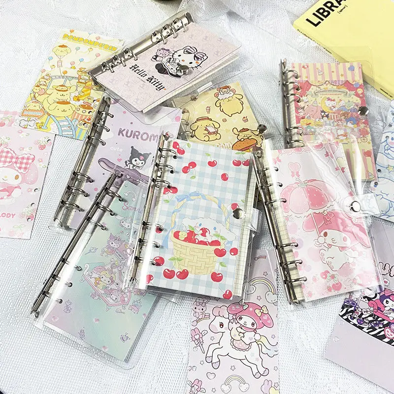 Sanrios Cinnamoroll Notebook My Melody Kawaii A6 Loose Leaf Book Cartoon Kuromi Cute Pattern Office Student Stationery Toy Girls
Sanrios Cinnamoroll Notebook My Melody Kawaii A6 Loose Leaf Book Cartoon Kuromi Cute Pattern Office Student Stationery Toy Girls