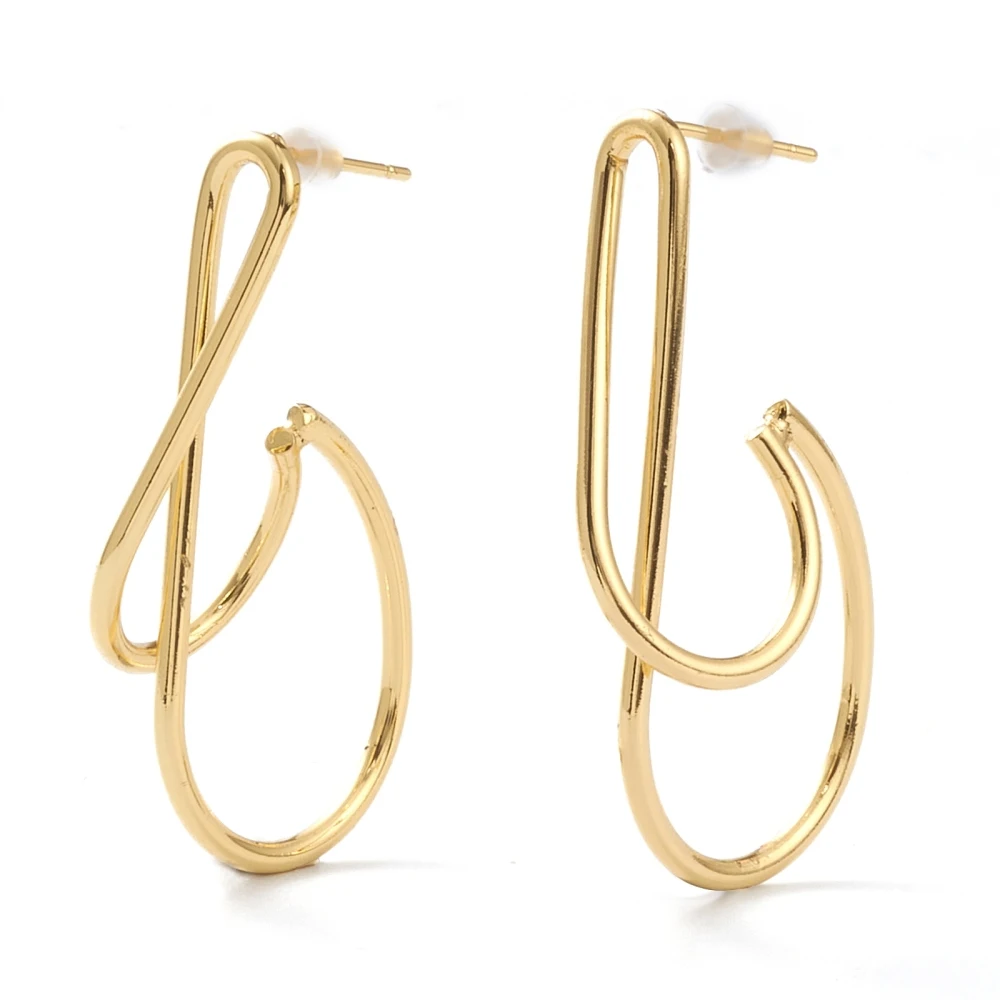 2022 New Creative Irregular Geometric Hoop Earrings Women Girls Personality 18K Gold Plated Brass Ear Jewelry Party Gifts
2022 New Creative Irregular Geometric Hoop Earrings Women Girls Personality 18K Gold Plated Brass Ear Jewelry Party Gifts