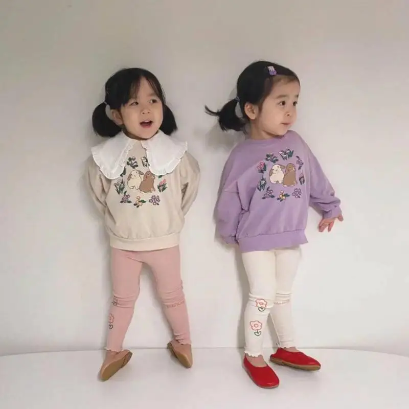 Infant Cute Rabbit Sweatshirts Autumn New Arrival Flower Tops Girl Cartoon Cotton Soft Comfortable Long Sleeves T-shirt
Infant Cute Rabbit Sweatshirts Autumn New Arrival Flower Tops Girl Cartoon Cotton Soft Comfortable Long Sleeves T-shirt