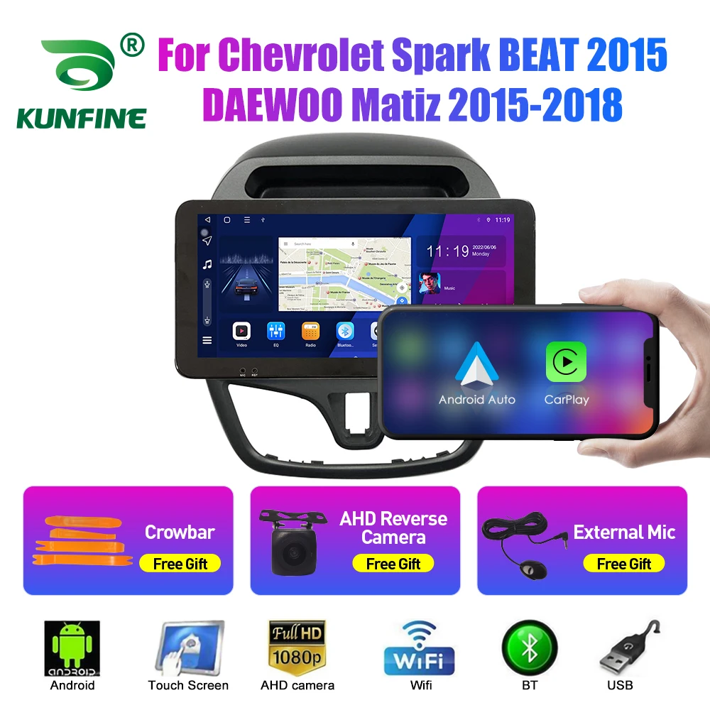 Android 10.0 Octa Core Car DVD GPS Navigation Player Deckless Car Stereo for Chevrolet Spark BEAT DAEWOO Matiz 2015-18Radio wifi
Android 10.0 Octa Core Car DVD GPS Navigation Player Deckless Car Stereo for Chevrolet Spark BEAT DAEWOO Matiz 2015-18Radio wifi