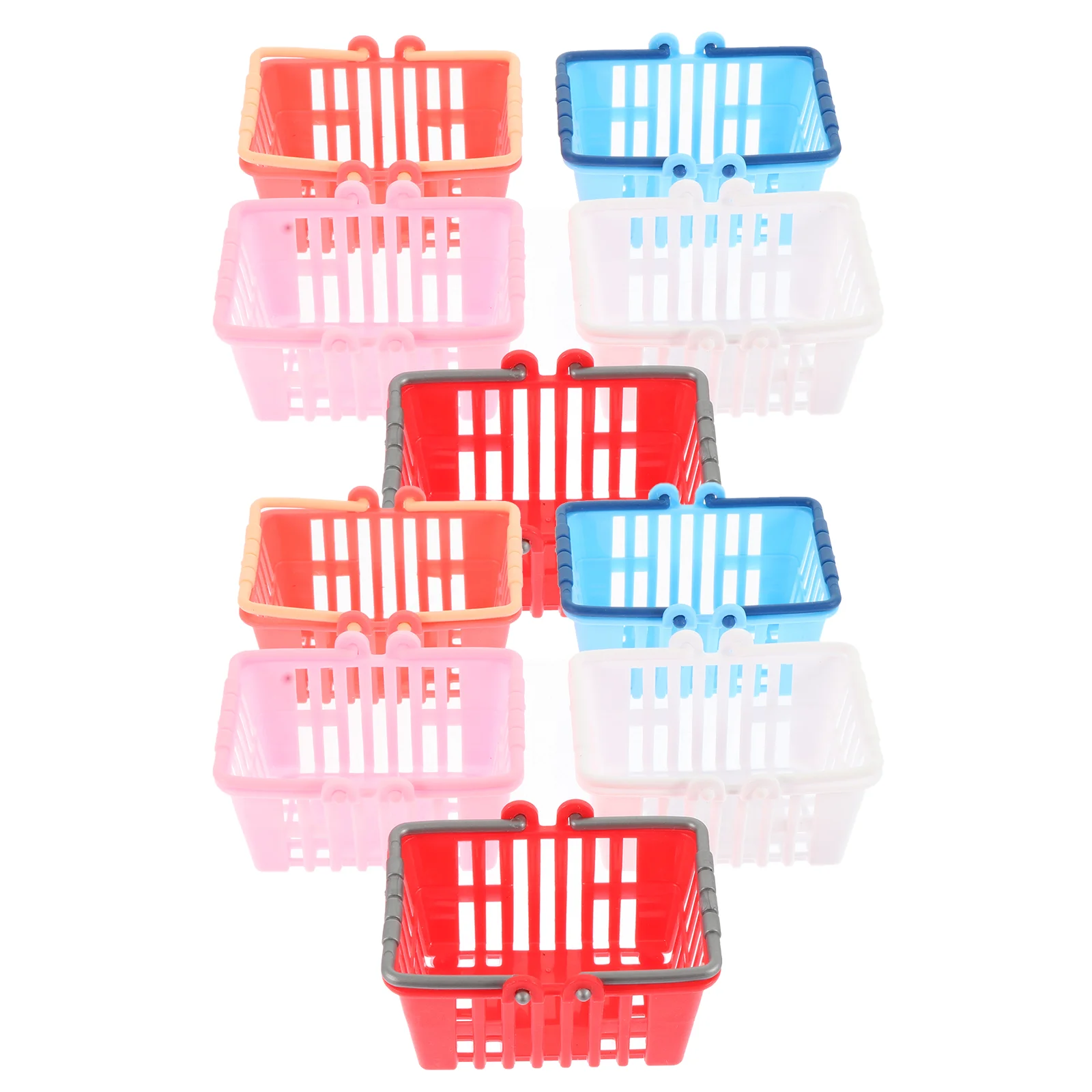 10 Pcs Slightly Narrow Shopping Basket Decor Cake Topper Decorations Small Storage Cosplay Accessories Ornament Toy Room Mini
10 Pcs Slightly Narrow Shopping Basket Decor Cake Topper Decorations Small Storage Cosplay Accessories Ornament Toy Room Mini