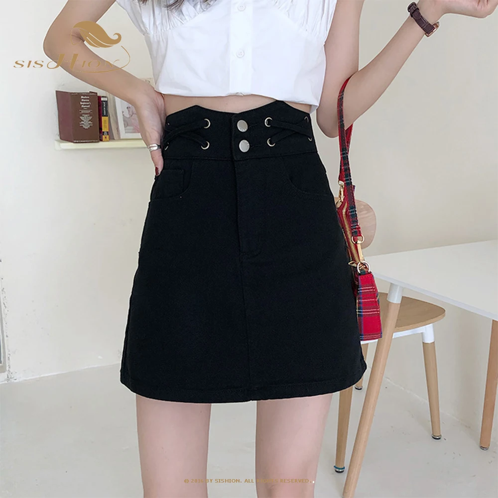Sishion 2022 Summer Woman Fashion Korean Version Y2K Black Dismabe Mini Short Skirt Punk Skirt Sexy A -Shadow Skirt VD2975
Sishion 2022 Summer Woman Fashion Korean Version Y2K Black Dismabe Mini Short Skirt Punk Skirt Sexy A -Shadow Skirt VD2975
