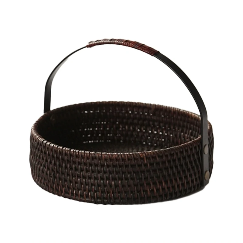 Chinese Style Natural Rattan Storage Box For Tea Set Cake Dessert Snack Outdoor Retro Handmade Portable Weave Basket
Chinese Style Natural Rattan Storage Box For Tea Set Cake Dessert Snack Outdoor Retro Handmade Portable Weave Basket
