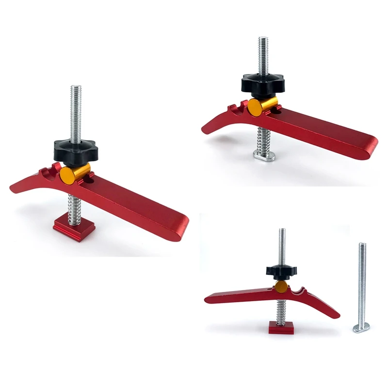 Woodworking T-Track Hold Down Clamp Set Aluminum T-Slot Table Workbench Wood Fixture Jig Clamping Blocks Platen
Woodworking T-Track Hold Down Clamp Set Aluminum T-Slot Table Workbench Wood Fixture Jig Clamping Blocks Platen