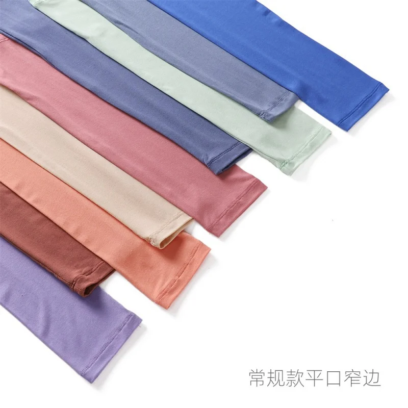Cross-Border New Arrival 24 Color Modal Solid Color Conventional Flat Narrow Edge Sun Protection Oversleeve Uv Protection Ice Sl 
Cross-Border New Arrival 24 Color Modal Solid Color Conventional Flat Narrow Edge Sun Protection Oversleeve Uv Protection Ice Sl