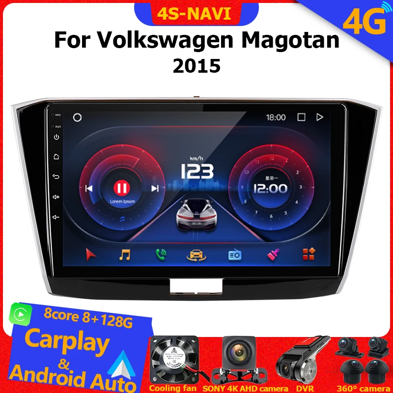 Автомагнитола Carplay на Android, мультимедийный плеер с GPS-навигацией для VW Volkswagen Magotan 2015, автомагнитола 1din
Автомагнитола Carplay на Android, мультимедийный плеер с GPS-навигацией для VW Volkswagen Magotan 2015, автомагнитола 1din