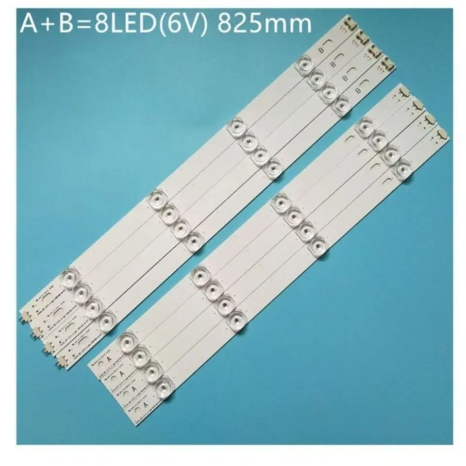 8PCS LED Backlight Strip For 42LB653V 42LF560V 42LF562V 42LF564V DRT 3.0 42 A/B 6916L-1956C 6916L-1957C 6916L-1709B 6916L-1710B
8PCS LED Backlight Strip For 42LB653V 42LF560V 42LF562V 42LF564V DRT 3.0 42 A/B 6916L-1956C 6916L-1957C 6916L-1709B 6916L-1710B