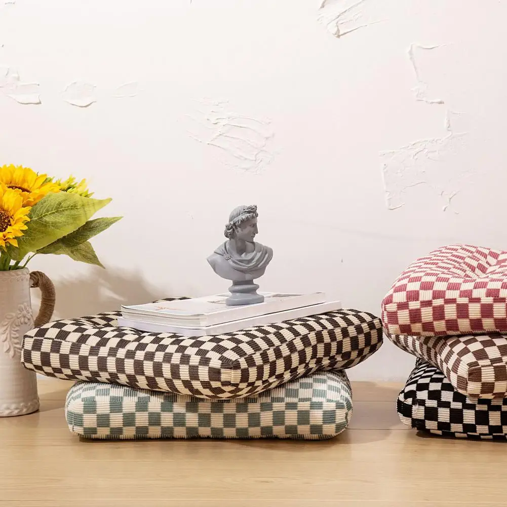 Татами Подушка стильная Складная Шахматная узор суши магазин Чайный дом на коленях подушка для колена Pad для автомобиля
Татами Подушка стильная Складная Шахматная узор суши магазин Чайный дом на коленях подушка для колена Pad для автомобиля