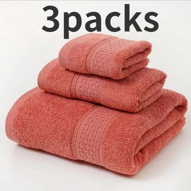 Thickened Pure Cotton Towel Bath Towel Set Solid Color High-quality Towel Gift Towel Bath Towel Small Square TowelThree-pieceSet
Thickened Pure Cotton Towel Bath Towel Set Solid Color High-quality Towel Gift Towel Bath Towel Small Square TowelThree-pieceSet