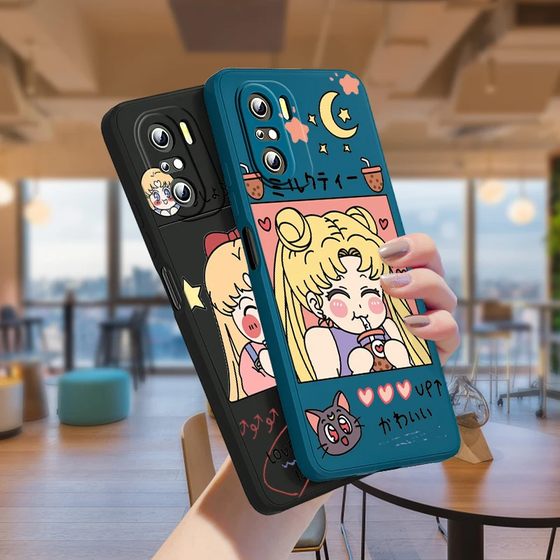 Sailor Moon Love Phone Case For Xiaomi Redmi Note 11 10S 10 9S 9T 9 8T 8 Pro Plus 7 6 5 TPU 5G Liquid Silicone Rope Soft Cover
Sailor Moon Love Phone Case For Xiaomi Redmi Note 11 10S 10 9S 9T 9 8T 8 Pro Plus 7 6 5 TPU 5G Liquid Silicone Rope Soft Cover