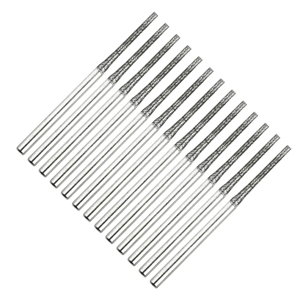 30Pcs 1.2mm Diamond Core Drill Bit Jade Drilling Shank Diameter 3/32" For Stone Iewelry Grinding Polishing Power Tools
30Pcs 1.2mm Diamond Core Drill Bit Jade Drilling Shank Diameter 3/32" For Stone Iewelry Grinding Polishing Power Tools
