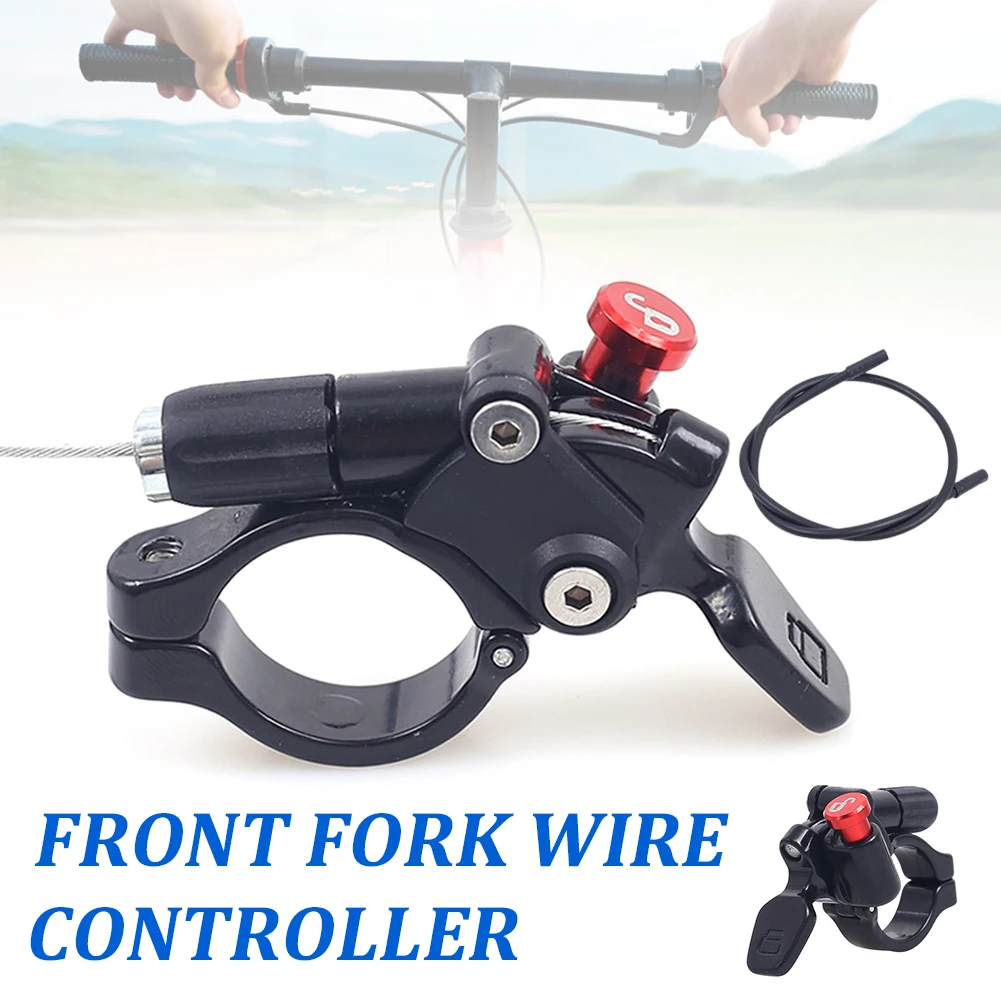 MTB Mountain Bike Bicycle Parts Front Fork Remote Lockout Lever With Cable Suspension Forks For 22.2mm Handlebar Bike Parts
MTB Mountain Bike Bicycle Parts Front Fork Remote Lockout Lever With Cable Suspension Forks For 22.2mm Handlebar Bike Parts