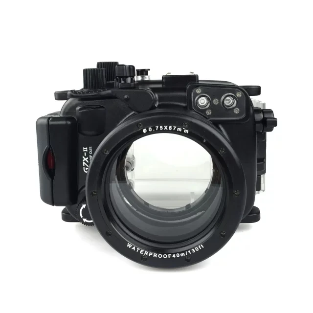 40m 130ft Waterproof Box Underwater Housing Camera Diving Case for Canon G7X Mark II WP-DC54 G7X-2 G7 X II Bag Case Cover Bag
40m 130ft Waterproof Box Underwater Housing Camera Diving Case for Canon G7X Mark II WP-DC54 G7X-2 G7 X II Bag Case Cover Bag