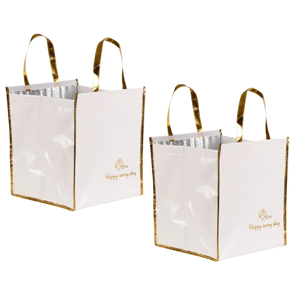 2 Pcs Large Tote Bags Cake Insulation Heat Food Truck Insulated Delivery Grocery Carrier White Capacity Shopping Cart Groceries
2 Pcs Large Tote Bags Cake Insulation Heat Food Truck Insulated Delivery Grocery Carrier White Capacity Shopping Cart Groceries