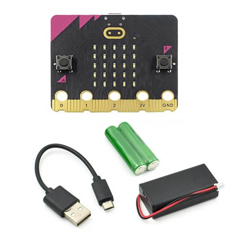 Microbit V1.5 GO Starter Kit New Version Programmable Learning Development Board For DIY
Microbit V1.5 GO Starter Kit New Version Programmable Learning Development Board For DIY