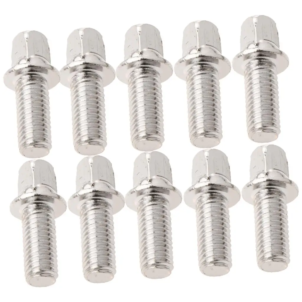 Tooyful Durable 10Pcs/Lot Metal Drum Set Pedal Beater Hammer Mounting Screws for Drummers
Tooyful Durable 10Pcs/Lot Metal Drum Set Pedal Beater Hammer Mounting Screws for Drummers