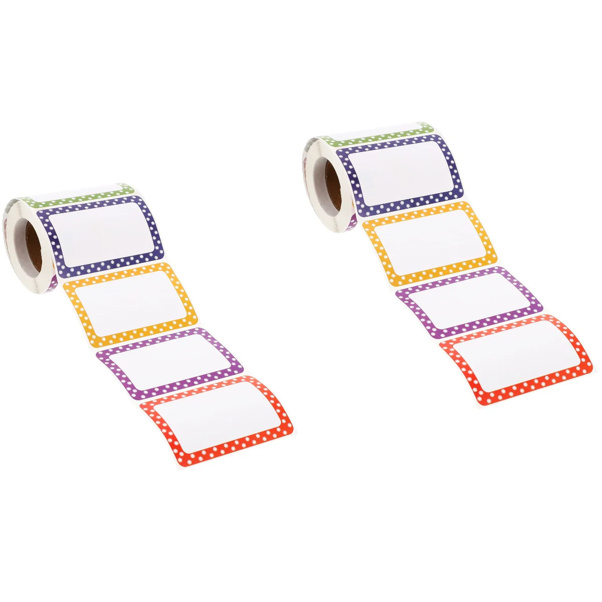 2 Rolls Self-adhesive Labels Sticker Writable Label Decals Name Number Label Decals
2 Rolls Self-adhesive Labels Sticker Writable Label Decals Name Number Label Decals