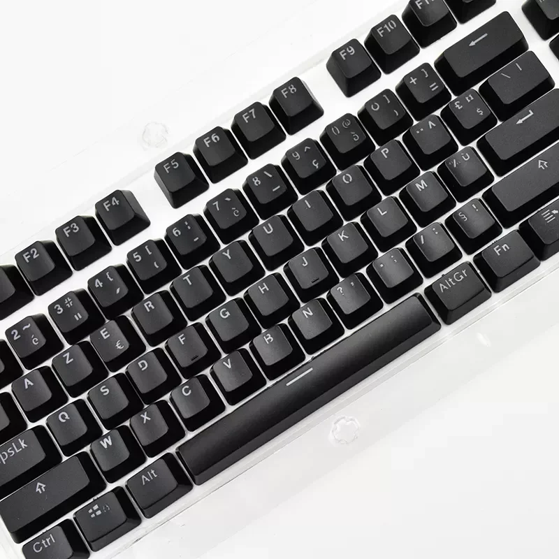 French Keycaps For Mechanical Keyboard Compatible With MX Switches Double Shot Support Led Lighting FrançAis Keycaps AZERTY
French Keycaps For Mechanical Keyboard Compatible With MX Switches Double Shot Support Led Lighting FrançAis Keycaps AZERTY
