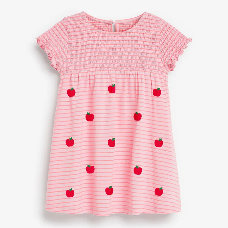 Little maven 2022 Summer Dress Baby Girls Cotton Children Casual Clothes with Little Apple Lovely Vestidos for Kids
Little maven 2022 Summer Dress Baby Girls Cotton Children Casual Clothes with Little Apple Lovely Vestidos for Kids