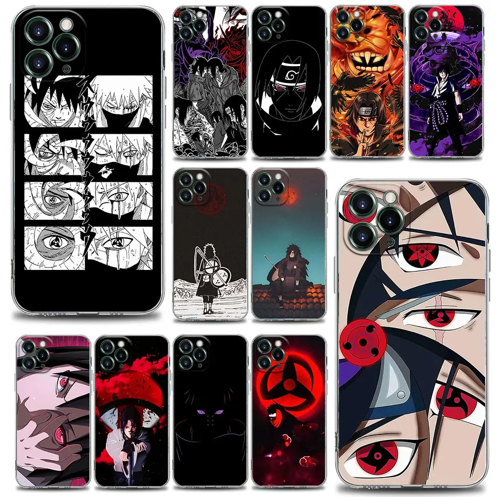 Naruto Uchiha Sasuke Itachi Madara Shell Case for iPhone 11 12 13 Pro Max Mini SE XR XS X 7 8 Plus Coque Transparent Cover Funda
Naruto Uchiha Sasuke Itachi Madara Shell Case for iPhone 11 12 13 Pro Max Mini SE XR XS X 7 8 Plus Coque Transparent Cover Funda