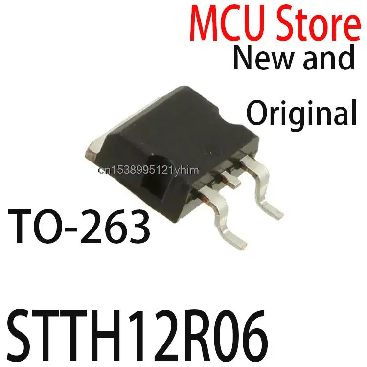10PCS New and Original STTH12R06G TO263 12A 600V TO-263 STTH12R06G-TR STTH12R06 
10PCS New and Original STTH12R06G TO263 12A 600V TO-263 STTH12R06G-TR STTH12R06