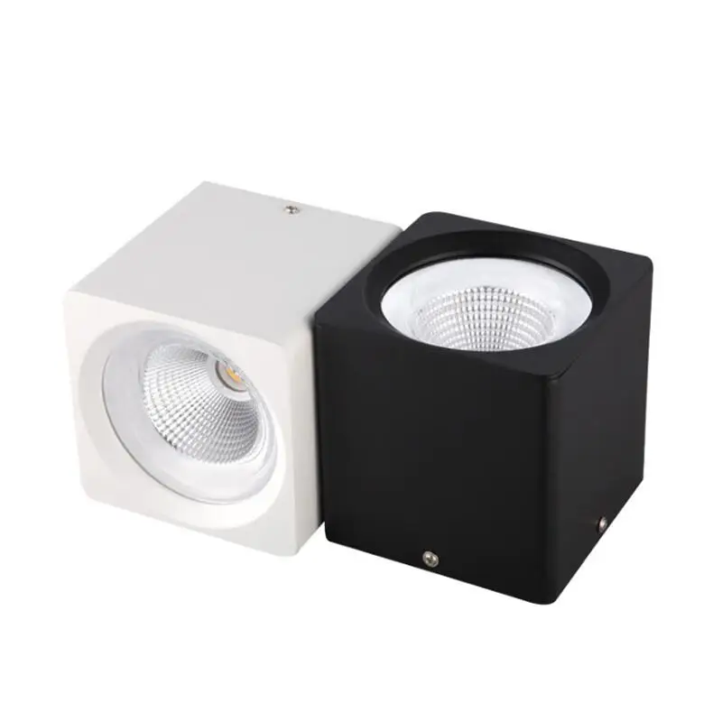 Surface Mounted Dimmable LED Downlight COB 7W12W15W20W AC110V 220V 3000~6000k Indoor lighting Square Led Ceiling Lamp Spotlight
Surface Mounted Dimmable LED Downlight COB 7W12W15W20W AC110V 220V 3000~6000k Indoor lighting Square Led Ceiling Lamp Spotlight