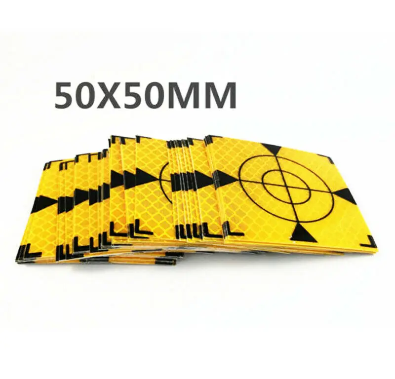 100pcs 20~60mm Total Station Reflector Sheet Reflector Tape Target Survey Geography Fluorescent Yellow Reflective Sticke
100pcs 20~60mm Total Station Reflector Sheet Reflector Tape Target Survey Geography Fluorescent Yellow Reflective Sticke