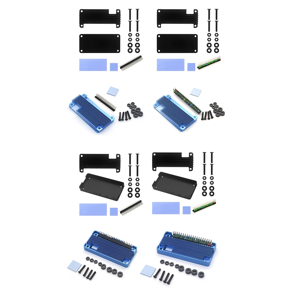 Защитный корпус из алюминиевого сплава, корпус, чехол для Raspberry Pi Zero/Zero W/Zero 2W, аксессуары
Защитный корпус из алюминиевого сплава, корпус, чехол для Raspberry Pi Zero/Zero W/Zero 2W, аксессуары