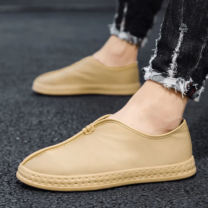 Chinese Style Men's shoes spring new retro fisherman's shoes men's driving shoes
Chinese Style Men's shoes spring new retro fisherman's shoes men's driving shoes