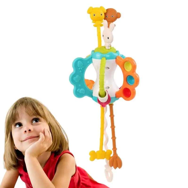 Grasp Training Toy Sensory Development Educational Toy For Infant Teething Relief Kid Chew Toys With 23 Cm Soft Silicone Bristle 
Grasp Training Toy Sensory Development Educational Toy For Infant Teething Relief Kid Chew Toys With 23 Cm Soft Silicone Bristle