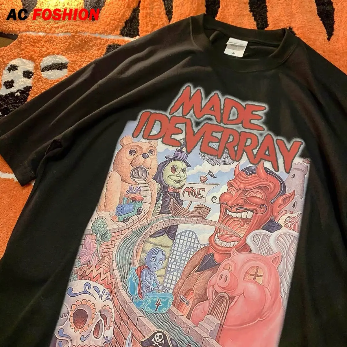 Harajuku Aesthetic Graphic Tees Damaged Vintage Hip Hop Summer Short Sleeve T Shirt Streetwear Harajuku Tops Oversized T Shirt
Harajuku Aesthetic Graphic Tees Damaged Vintage Hip Hop Summer Short Sleeve T Shirt Streetwear Harajuku Tops Oversized T Shirt