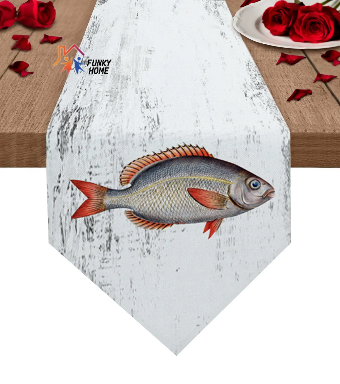 Античная пятнистая картина маслом, Настольная дорожка с рыбками для свадьбы, праздника, вечеринки, кухни, обеденного стола, семейный Настол...
Античная пятнистая картина маслом, Настольная дорожка с рыбками для свадьбы, праздника, вечеринки, кухни, обеденного стола, семейный Настол...