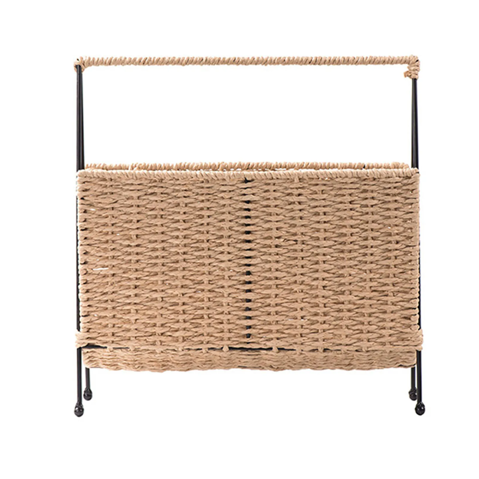 Bedroom Living Room Storage Basket Handmade Woven 13.8\"x6.3\"x14'' Durable Handwoven Lightweight Newspapers
Bedroom Living Room Storage Basket Handmade Woven 13.8\"x6.3\"x14'' Durable Handwoven Lightweight Newspapers